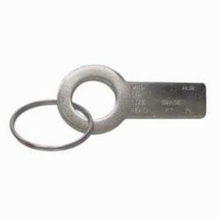 CM Stamped Sling Identification Tag, For Use With Grade 100 Chain Slings, Steel, Zinc Plated 557193
